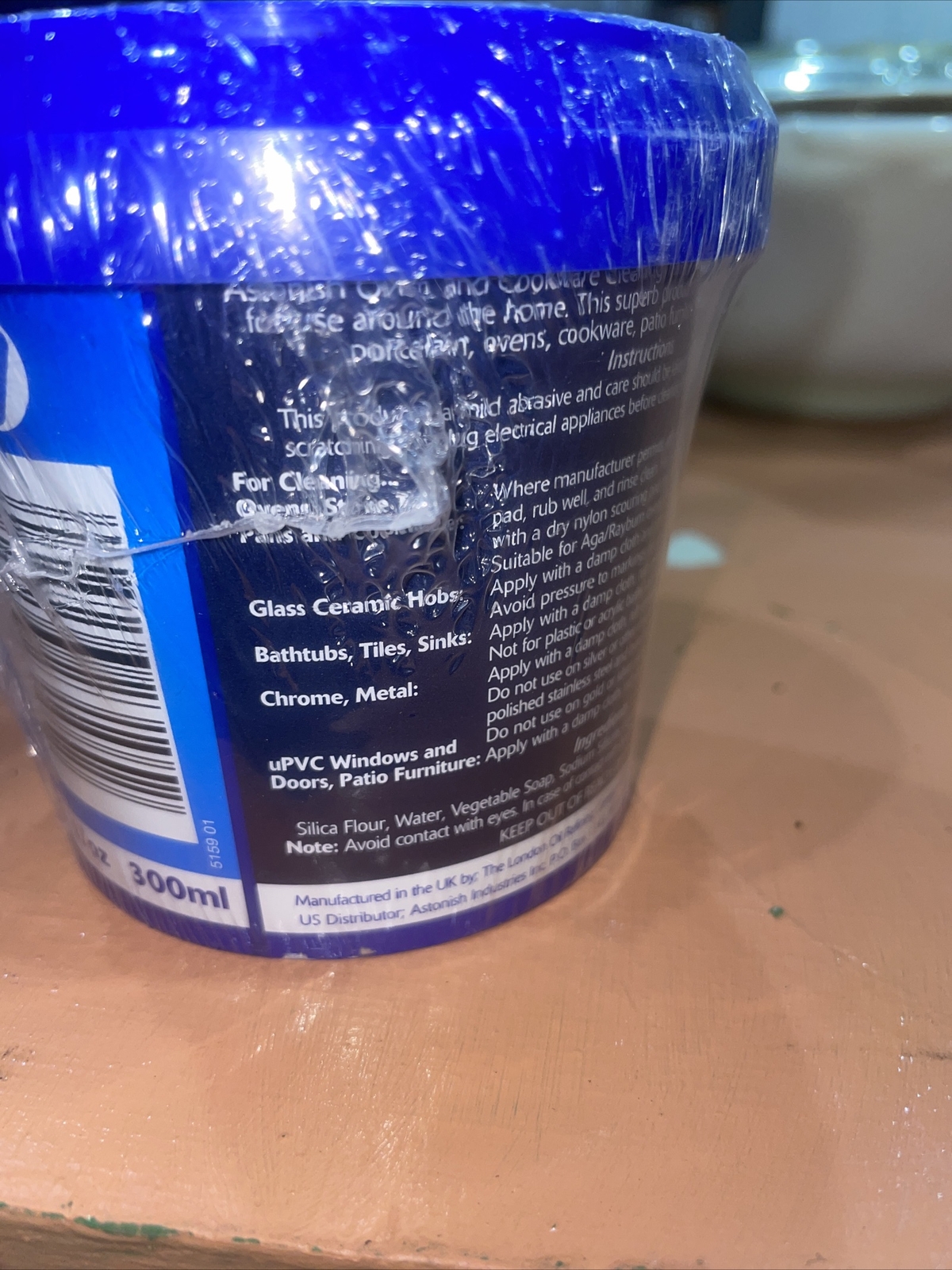 New Astonish Oven & Cookware Cleaner Cleaning Paste 500 g 17 oz 300mL BB21
