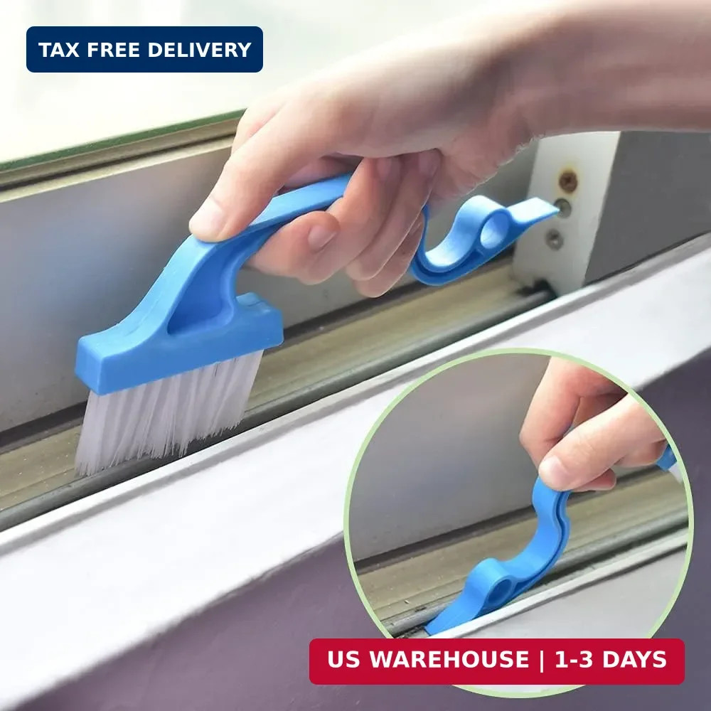 Crevice Gap Cleaning Brush Tool, 6pcs Hand-held Groove Gap Cleaning Tools, 2 in