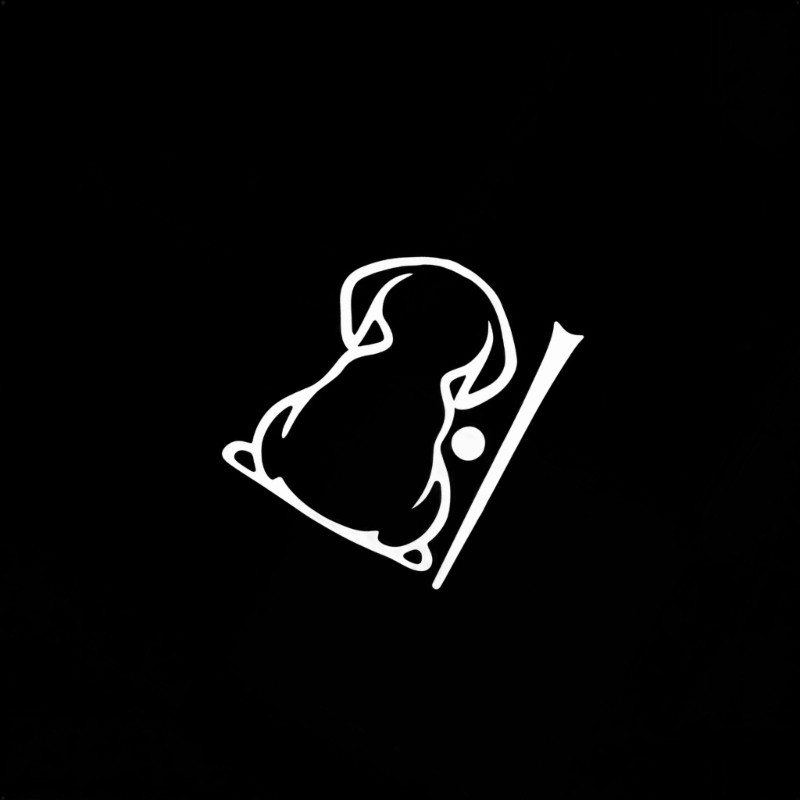 Cartoon Back Windshield Wiper Sticker With Dog Figure For Auto Glass PVC Decors