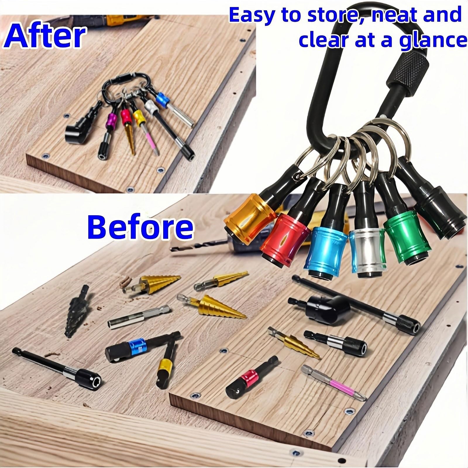 2 Pcs Wire Twister Tool For Drill, 1/4 Inch Hex Shank, Compatible With 9-22 A…
