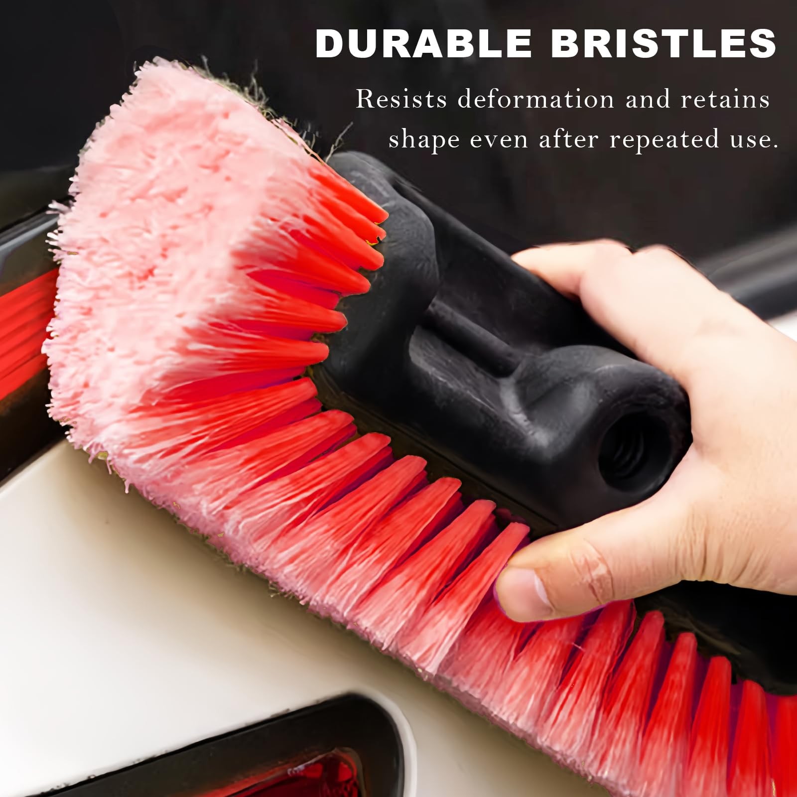 10Inch Soft Bristle Car Wash Brush Head for Auto, RV, Boat, Truck Cleaning