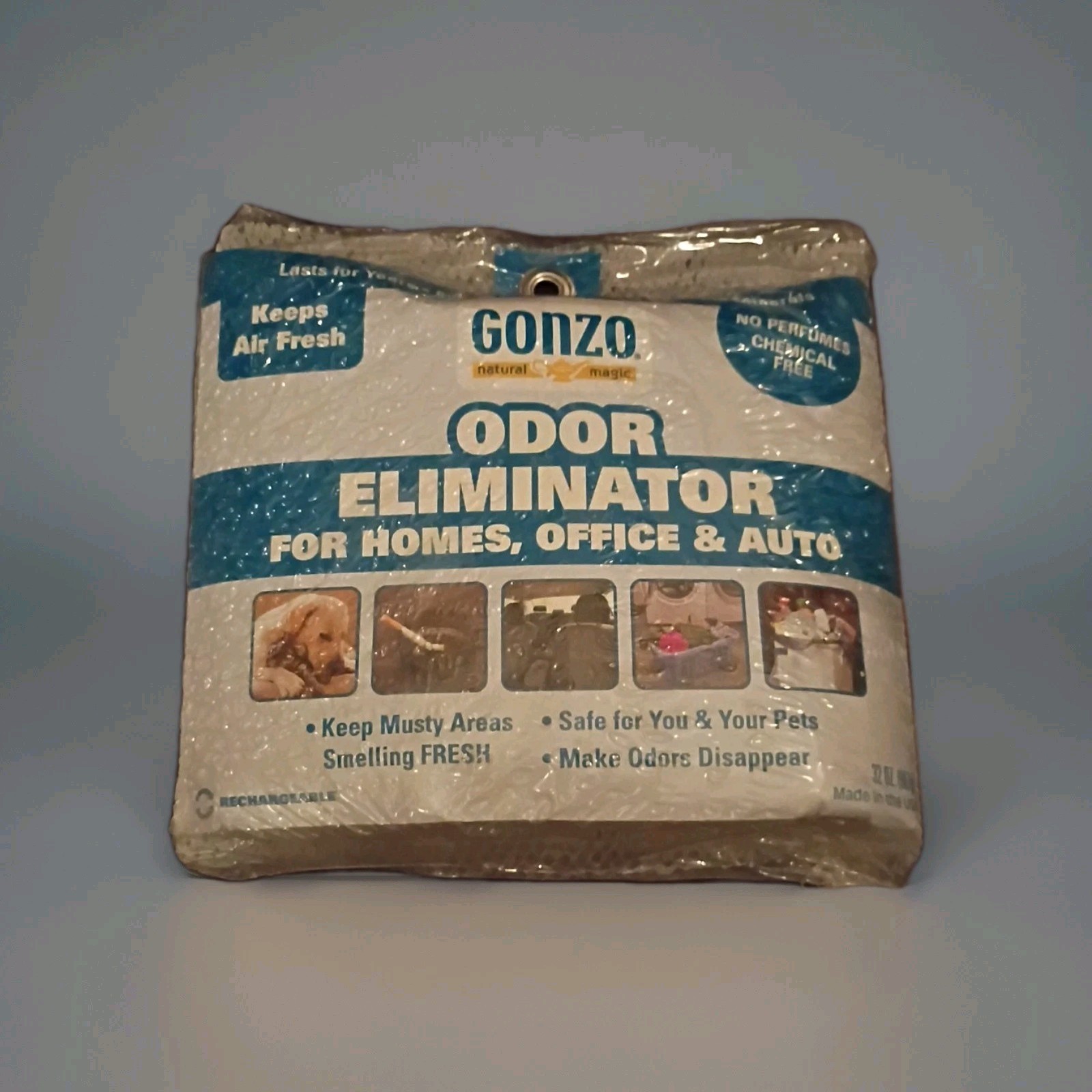 The Gonzo Odor Eliminator Rocks for Homes, Office & Auto -32oz – 2 Pack
