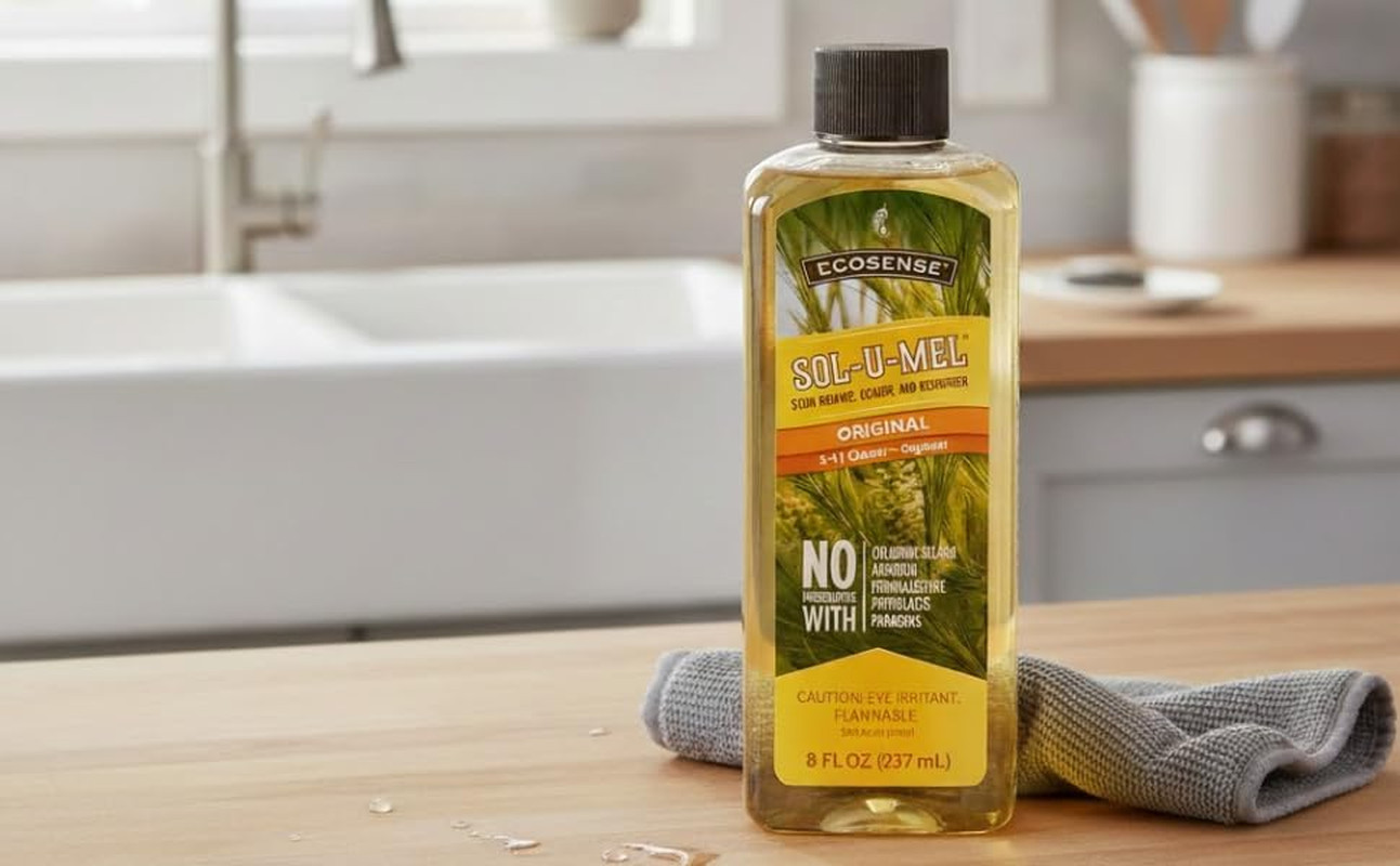 Sol-U-Mel 3-In-1 Cleaner, Original Scent, Multi-Purpose Concentrated Cleaning So