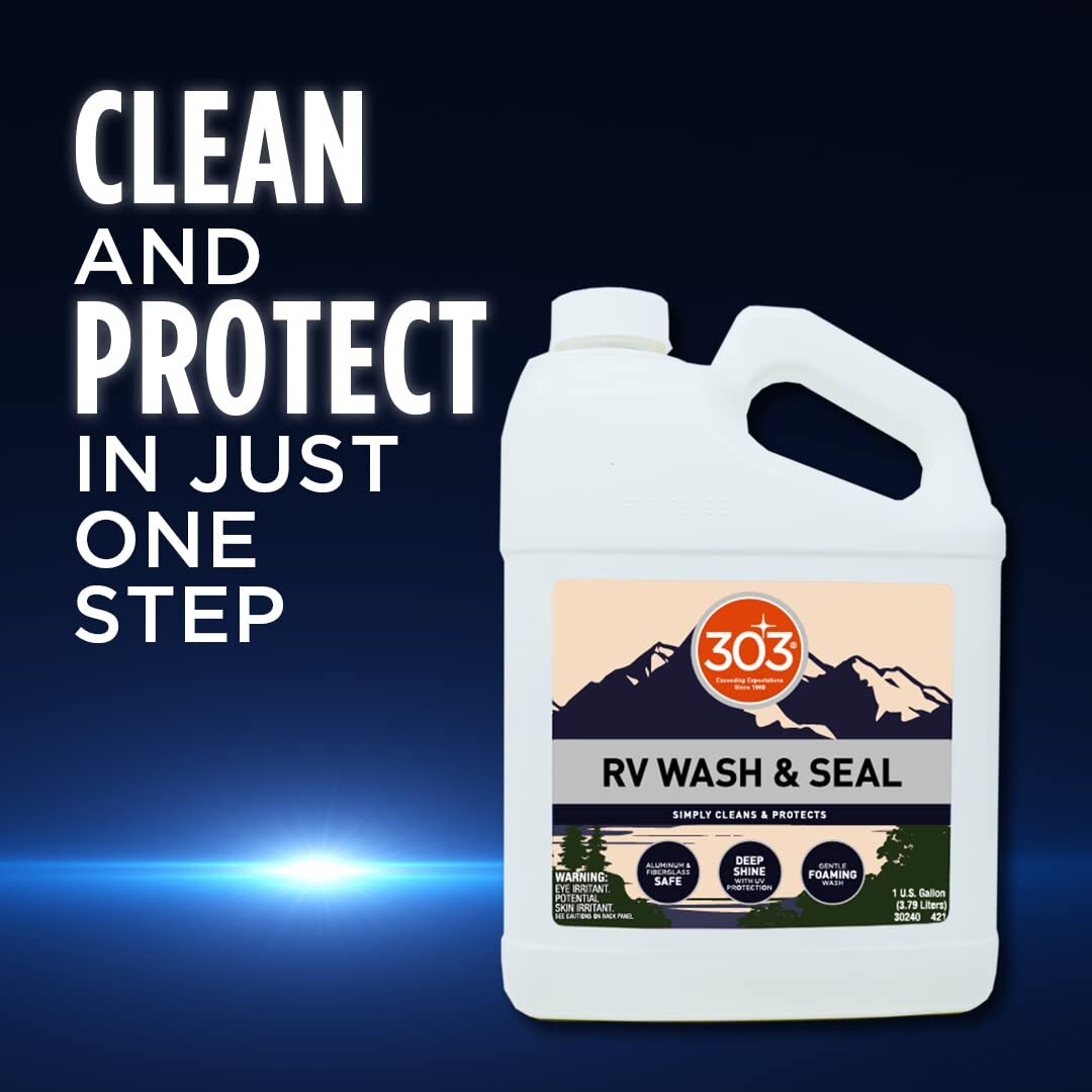 Rv Wash & Seal Clean Streakfree Finish Ph Neutral With High Foaming Formula Prov