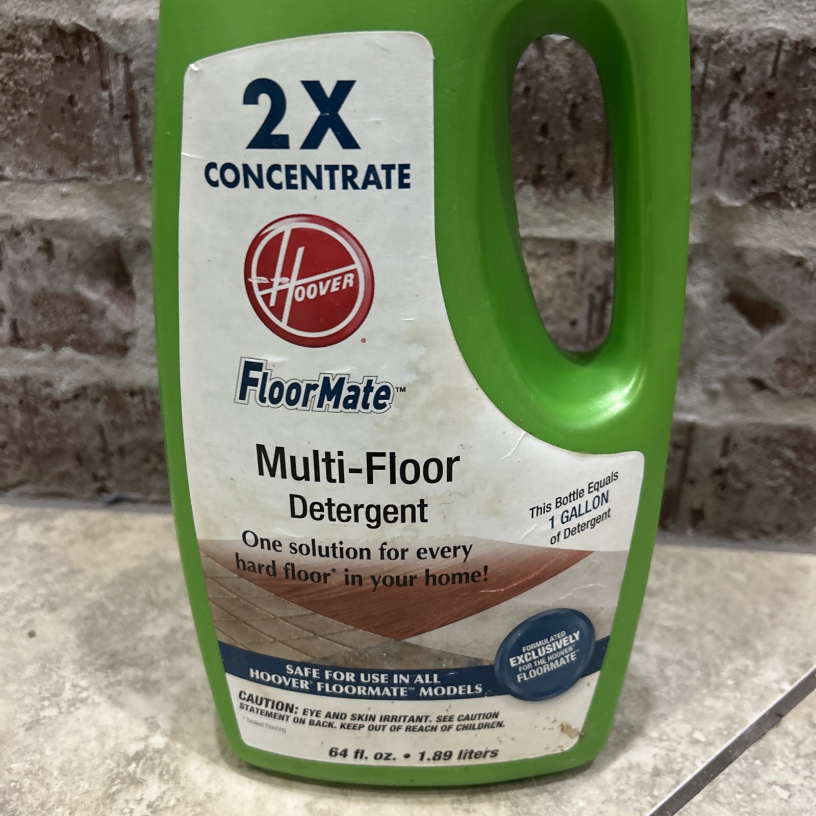 Hoover Floormate Multi-Floor Detergent 2X Concentrate 64 Oz Floor Cleaner
