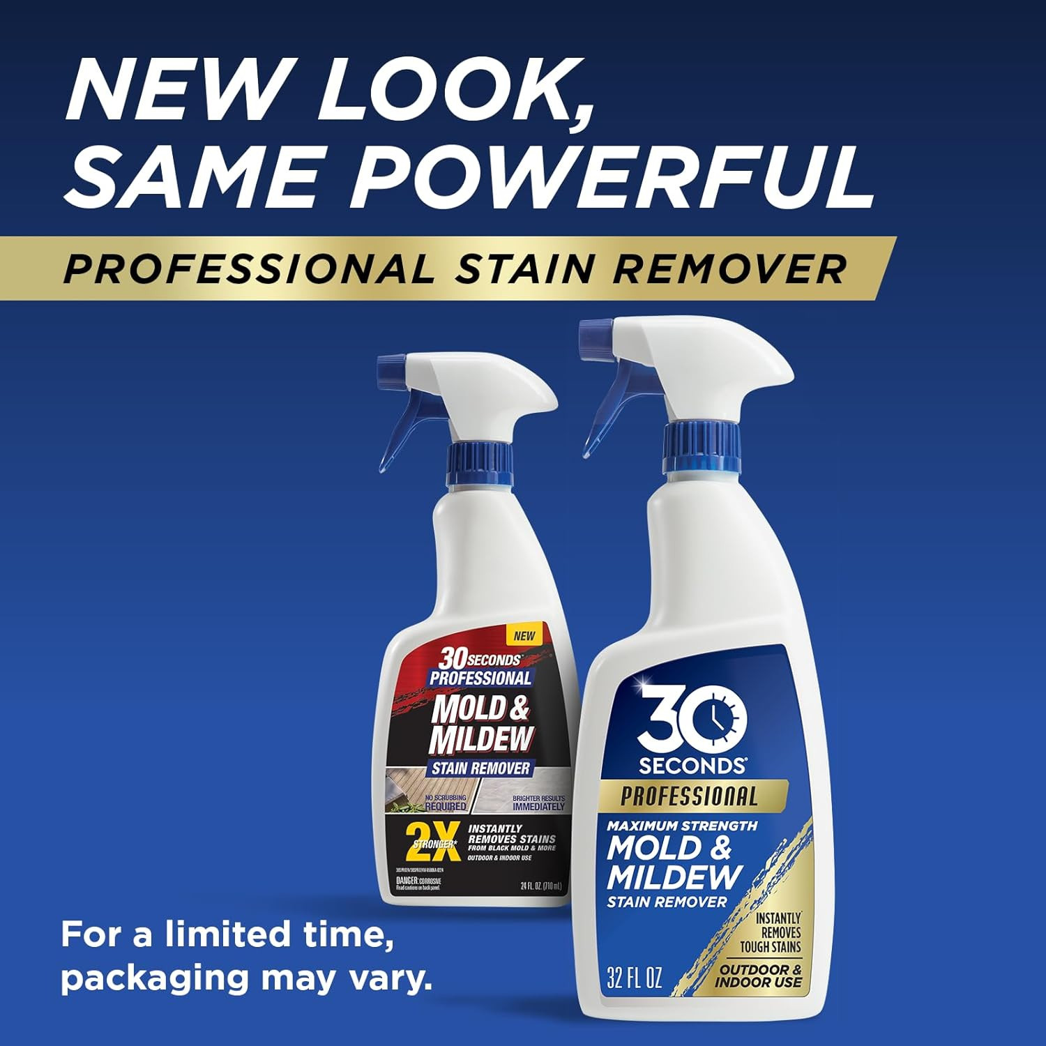 Pro Mold and Mildew Stain Remover | Scrub Free | Brighter Results Instantly | Re