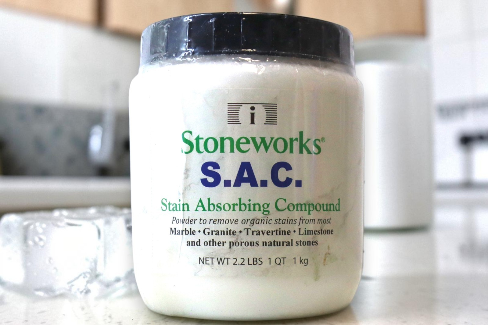 Stoneworks Stain Absorbing Compound 2.2 lbs, 1 qt