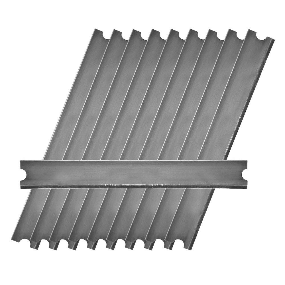 UNGER MDSB0 Floor Scraper Blade,6 in W,Silver,PK10 5ZN23