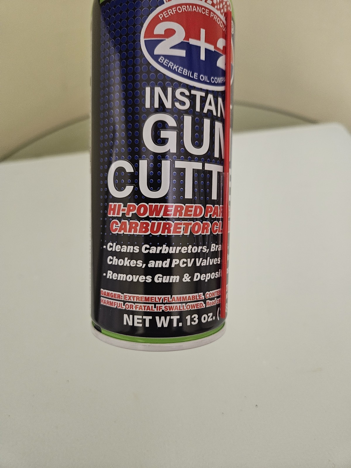 Berkebile Oil 2 + 2 B101 Instant Gum Cutter Carburetor Cleaner 13 oz.