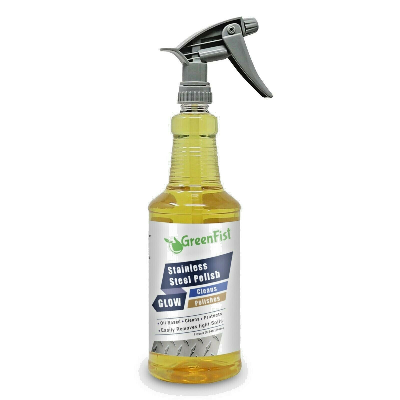 Stainless Steel, Chrome, Aluminum Cleaner, Premium Polisher & Protector, 32 oz