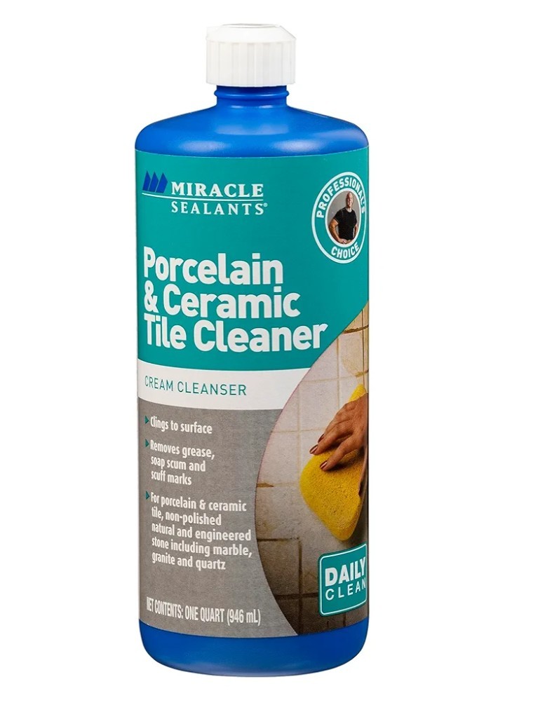 Miracle Sealants Porcelain & Ceramic Tile Cleaner, Scrubbing Compound for Tile,