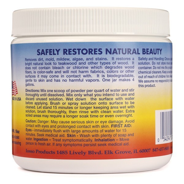 Iosso® Teak Cleaner 16 oz