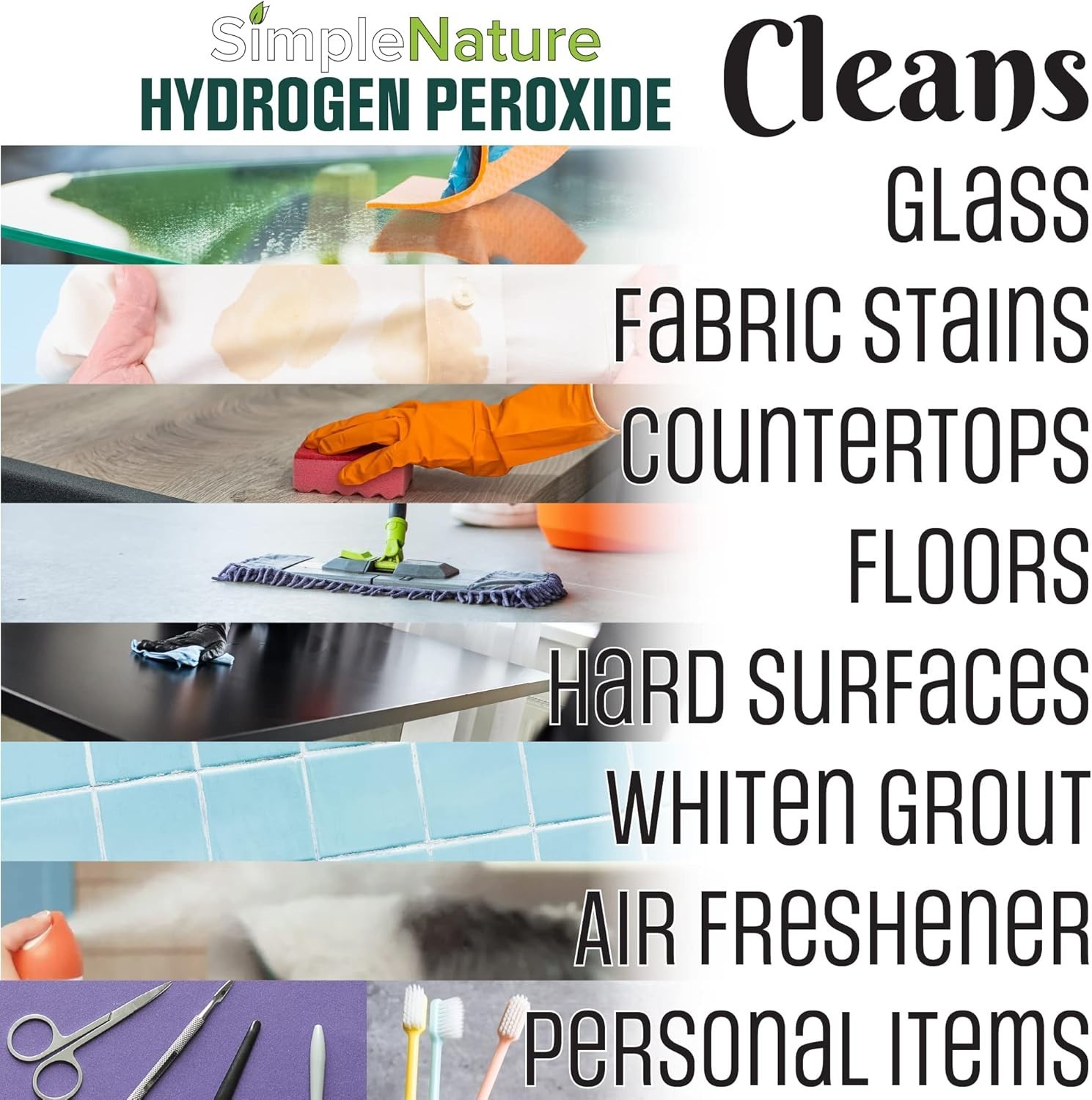 6% Food Grade H2O2 4 Gallons – Natural Hypoallergenic Multipurpose Cleaner