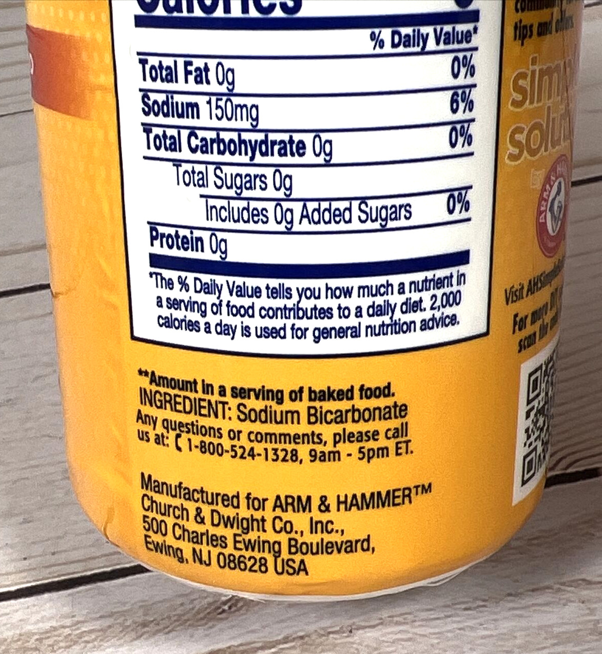 Arm & Hammer Pure Baking Soda 12oz Refillable Shaker Bottle (2 Pack)