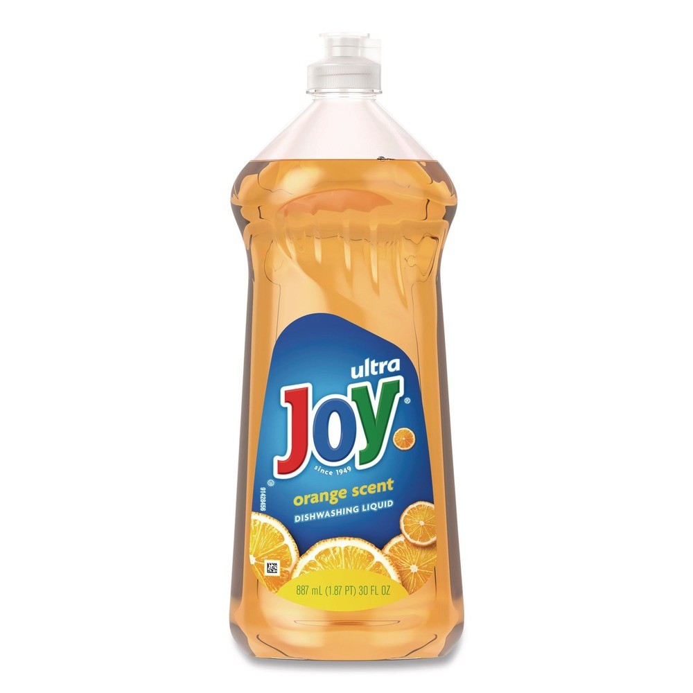 Joy 75056 30 oz Bottle Ultra Orange Dishwashing Liquid – Orange (10/CT) New
