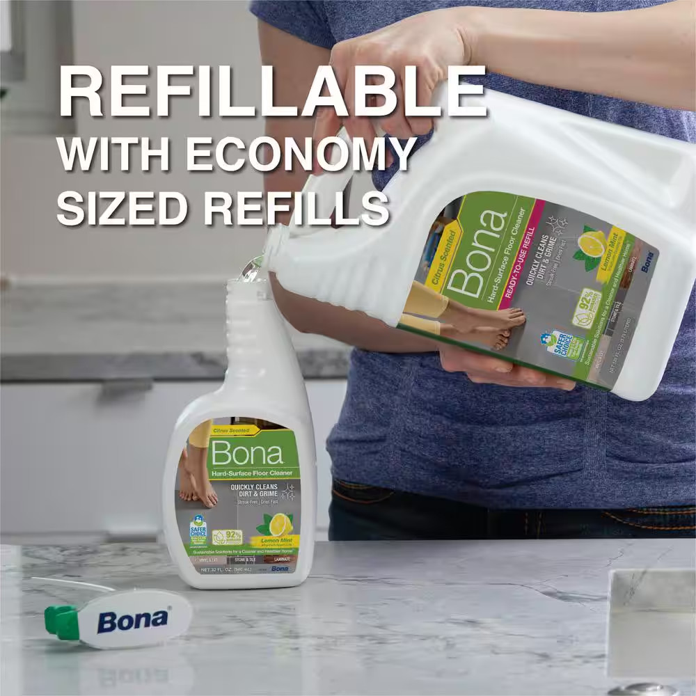 32 Oz. Lemon Mint Hard-Surface Floor Cleaner