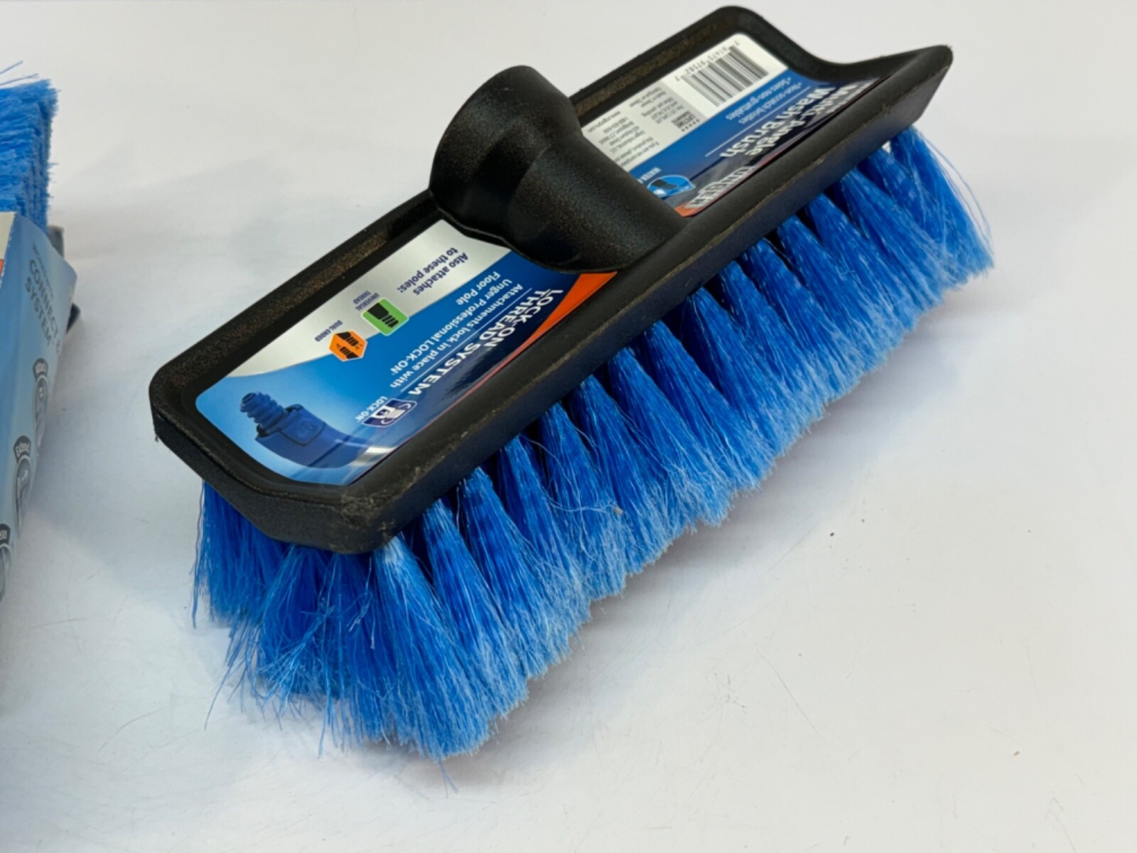 10″ Hydropower Soft Brush with Squeegee and Water-Fed Multi-Angle Wash Brush.
