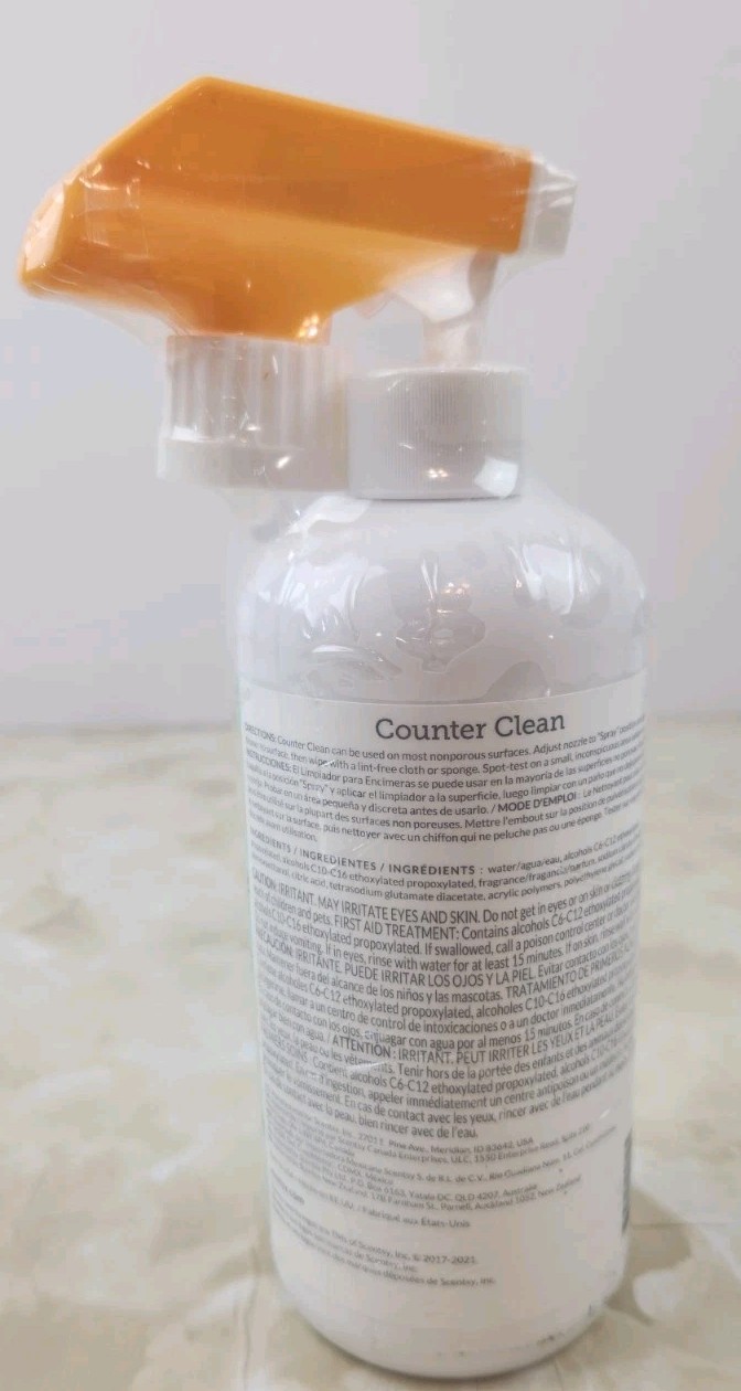 Scentsy Counter Clean Evergreen & Grapefruit 16 Fl oz Kitchen Surface Spray New