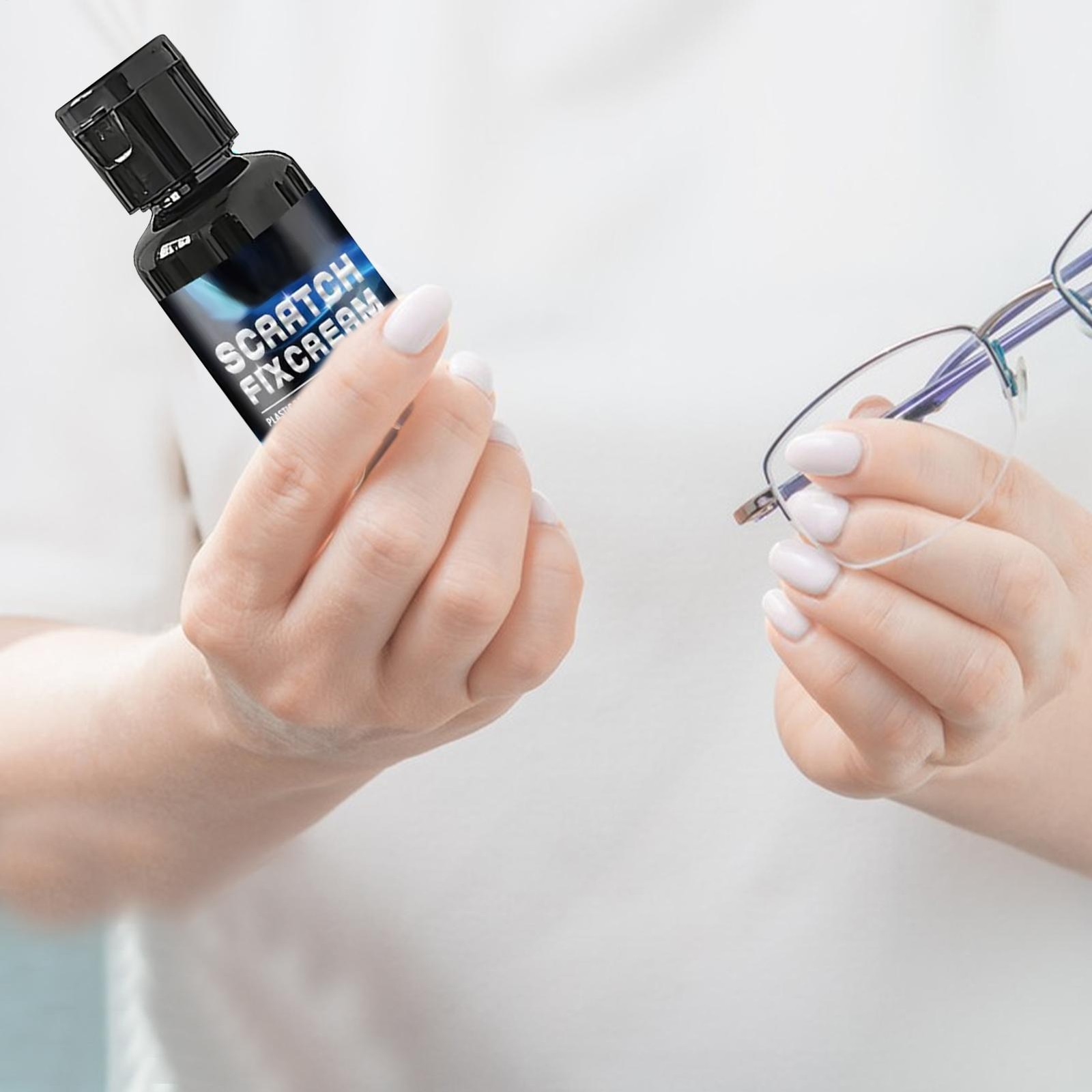Glasses Lens Scratch Remover Liquid Cleaner Polishing Lens Scratch Remover