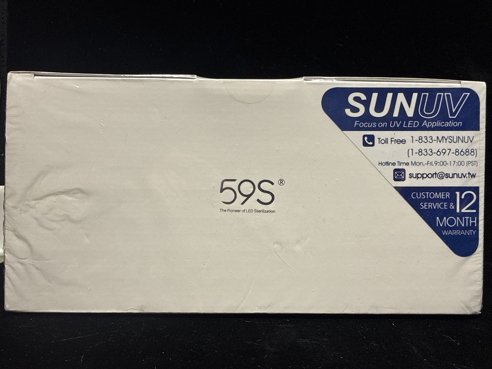 59S UV Sanitizer Box Jewelry Watch Glasses Phone UV Sterilizer Disinfection
