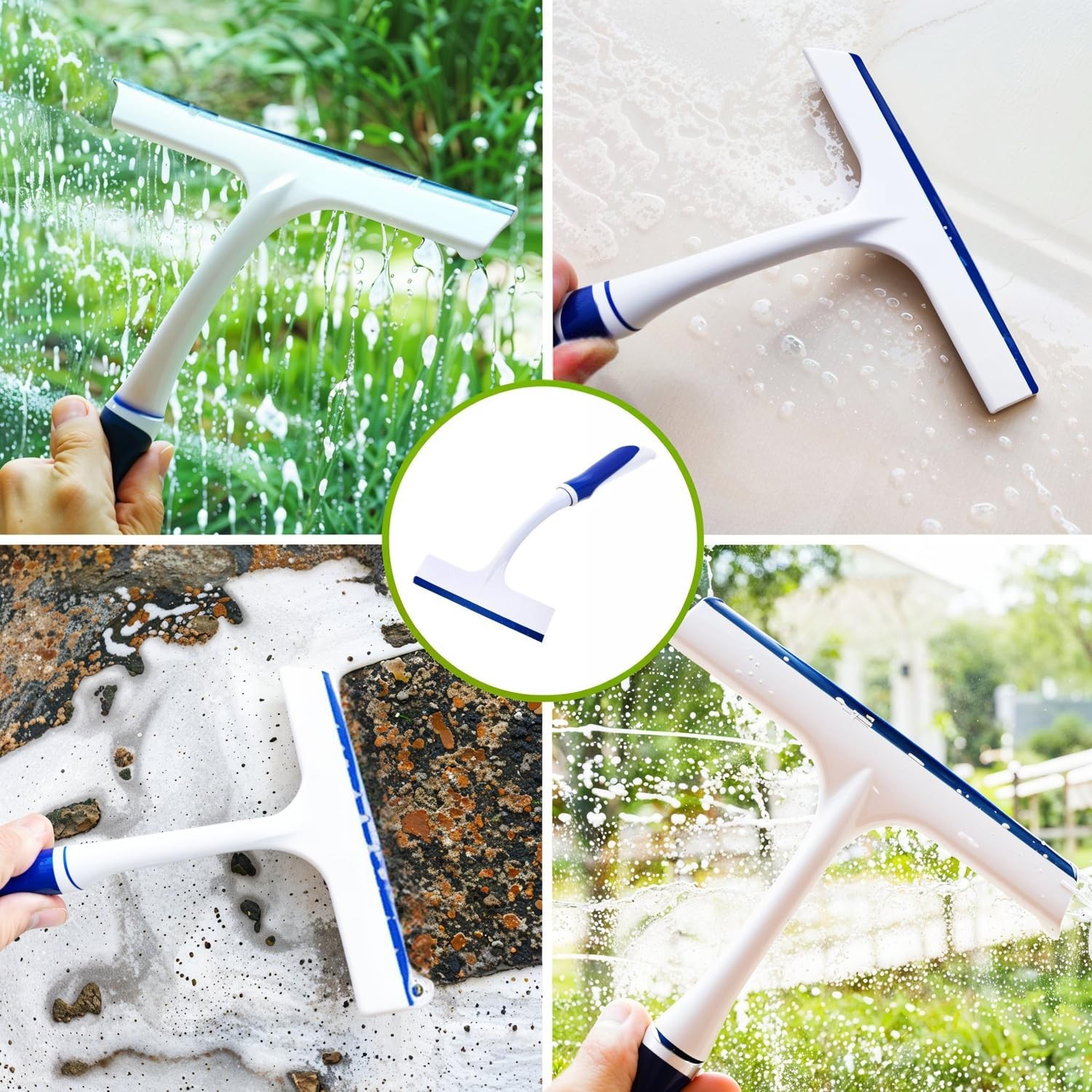 Practical 7″ Shower Squeegee Window Clean Accessories