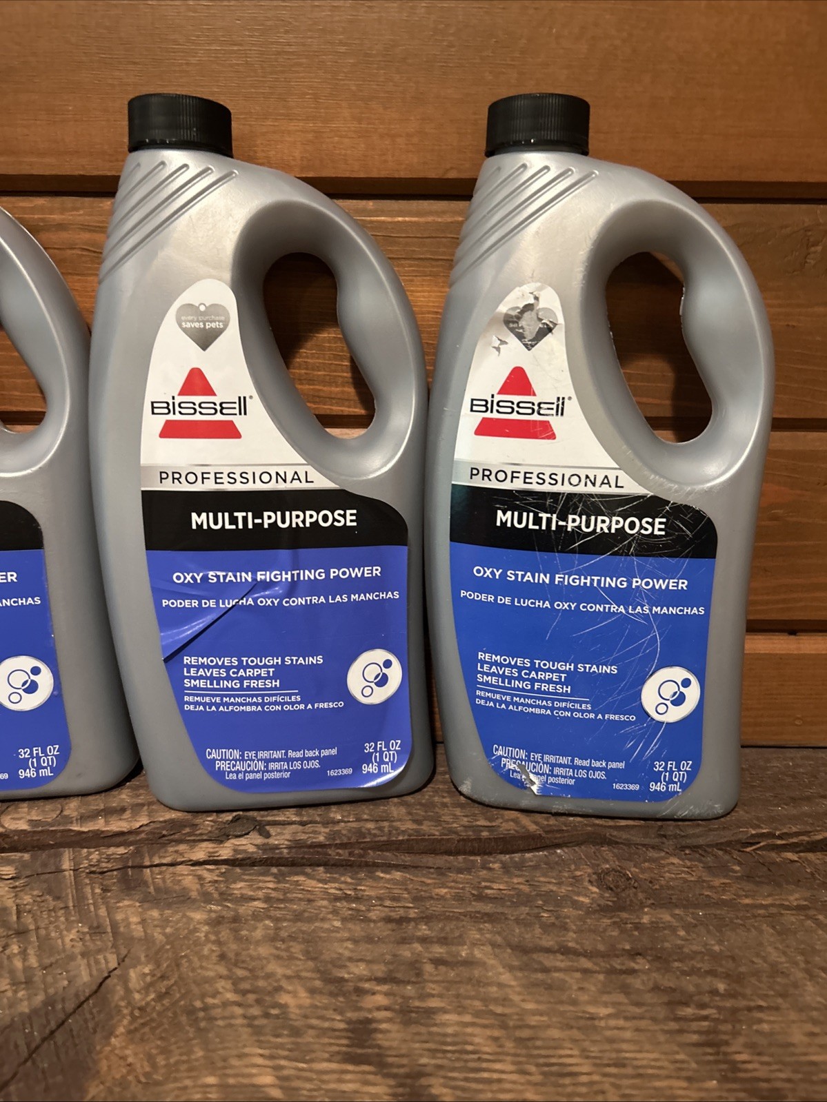 4 NOS Bissell Professional Multi-Purpose Oxy Carpet Cleaner Liquid, 32 oz.