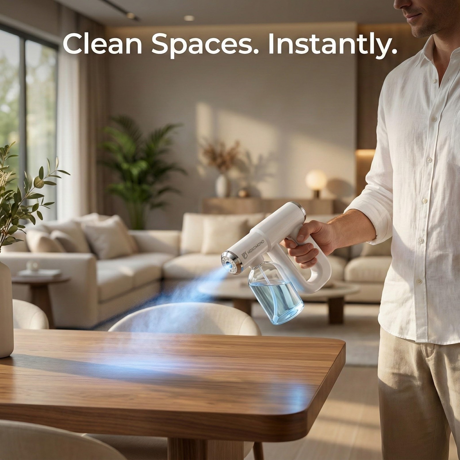 The Original Disinfectant Fogger Machine – Professional Sanitizer Sprayer – U…