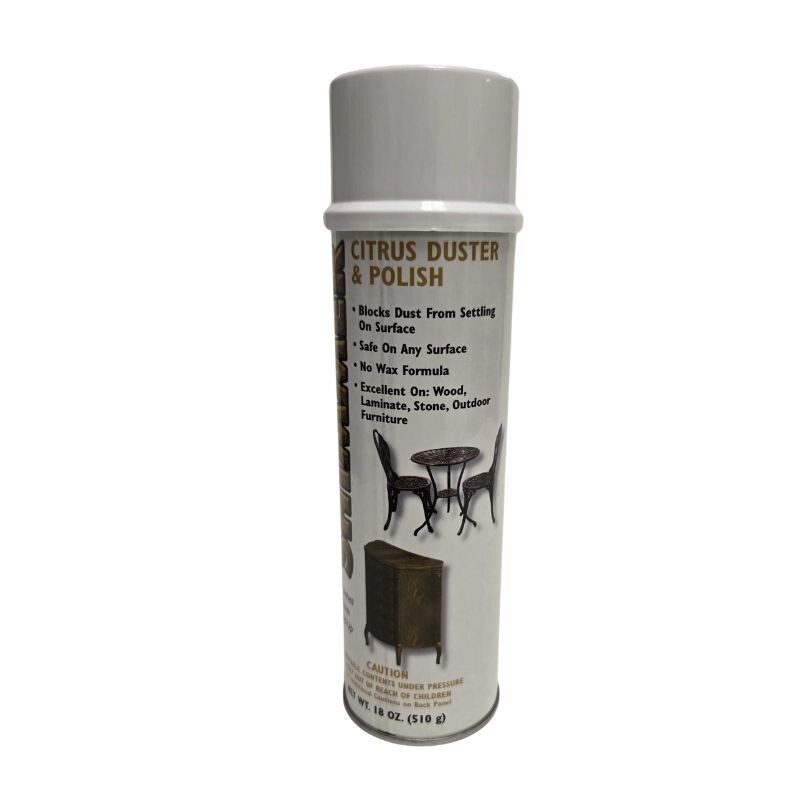 Industrial Strength Shimmer Citrus Duster & Furniture Polish Spray Case of 12