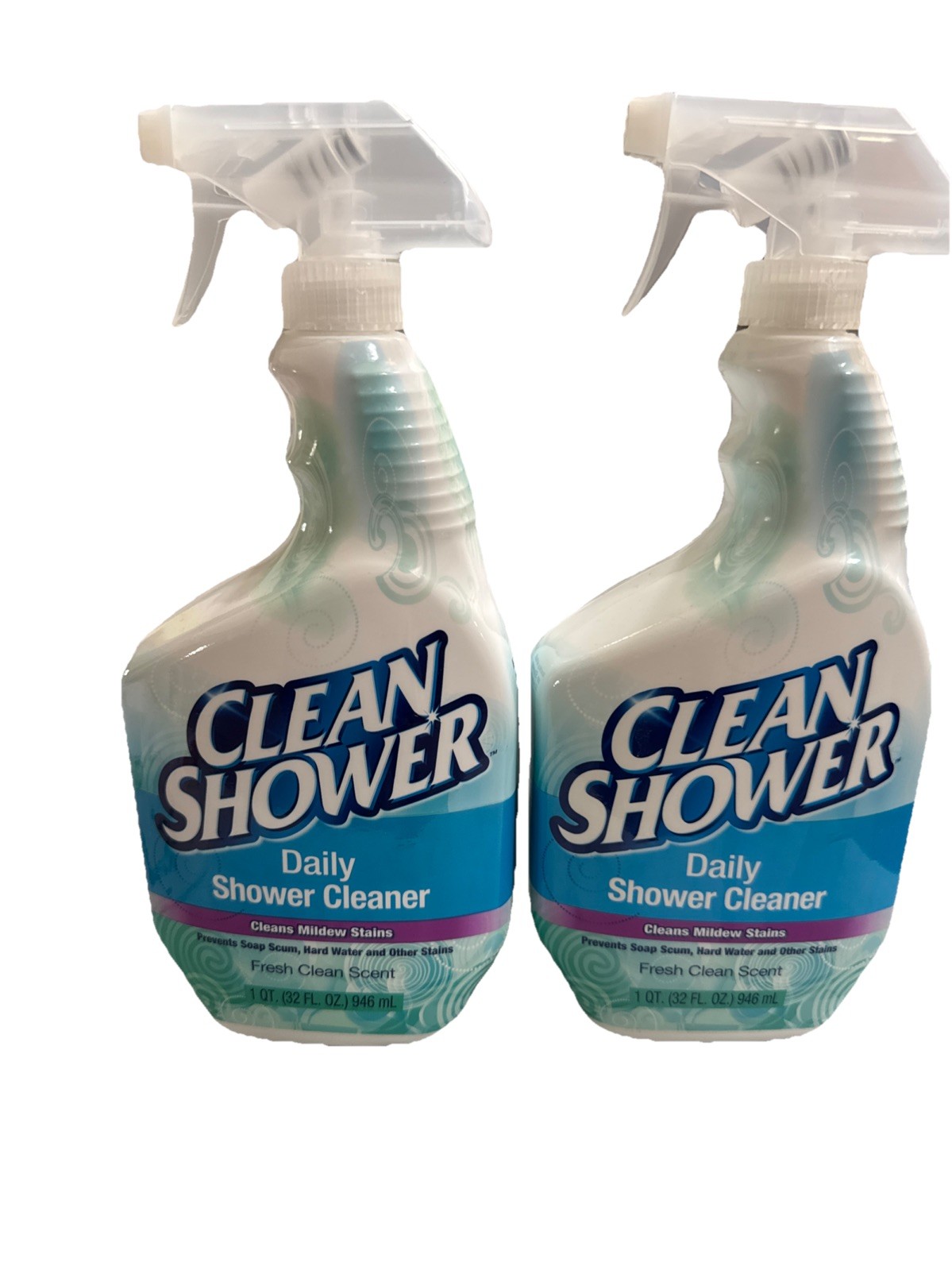 Clean Shower Original Daily Shower Spray, 32oz. – Pack of 2