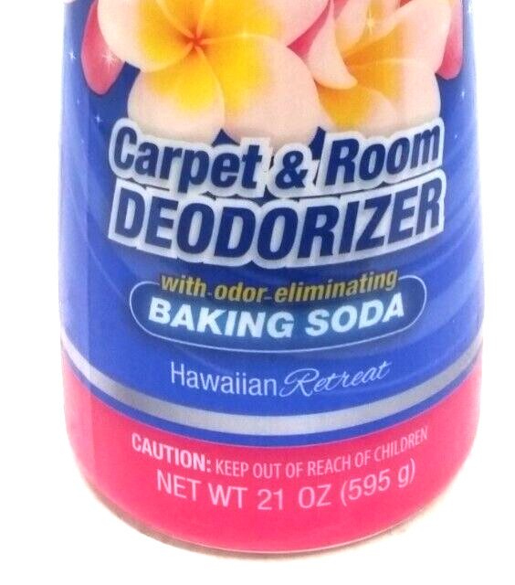( Lot 3 ) Carpet & Room Deodorizer Hawaiian Retreat w/ Baking Soda 21 oz Each