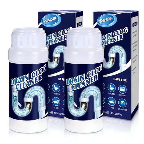 Powerful Sink Drain Cleaner – Upgraded Pipe Unclogging Tool for Kitchen, 2 Pack