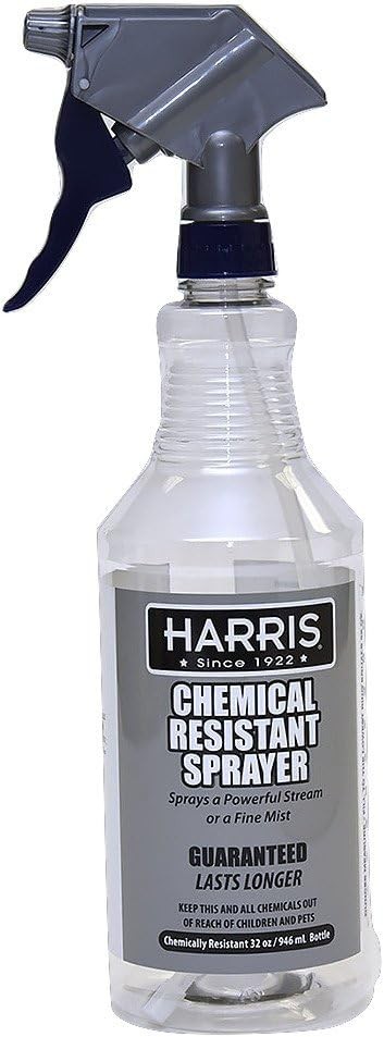 3 Pack 32 Oz Chemical Resistant Spray Bottles Professional Cleaning Water