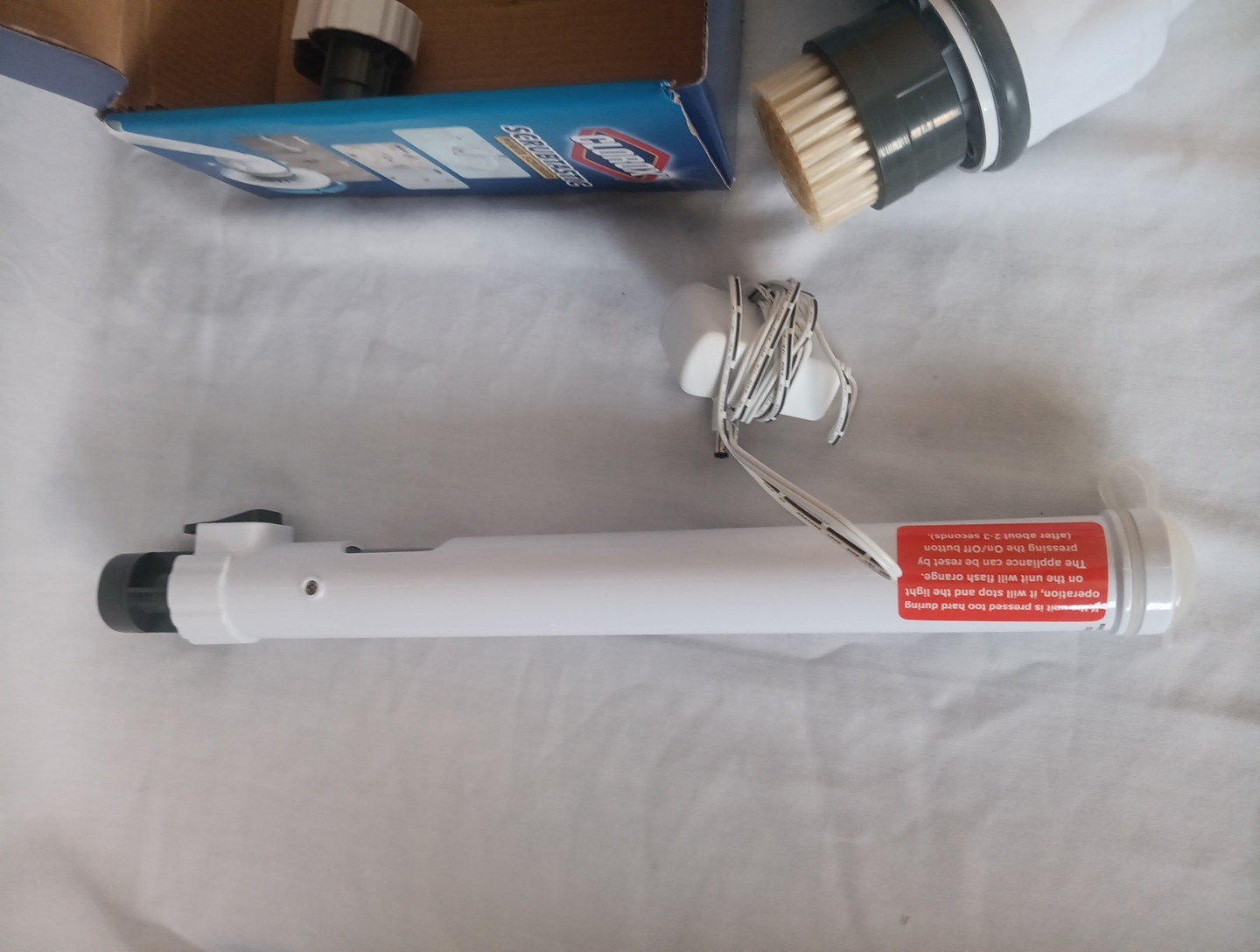 Clorox Scrubtastic Power Scrubber Cordless Rechargeable Scrubber