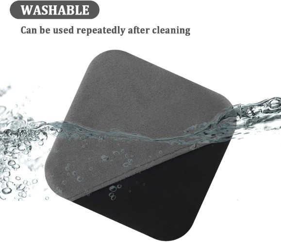 Car Screen Cleaner Cloth, Rapid Dust Removal Microfiber Cl Color: Square Shape
