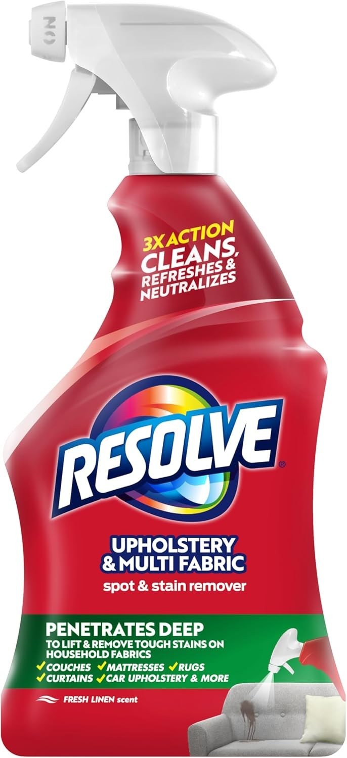 Unscented Multi-Fabric Cleaner – 22 fl oz Spray for Deep Upholstery Cleaning
