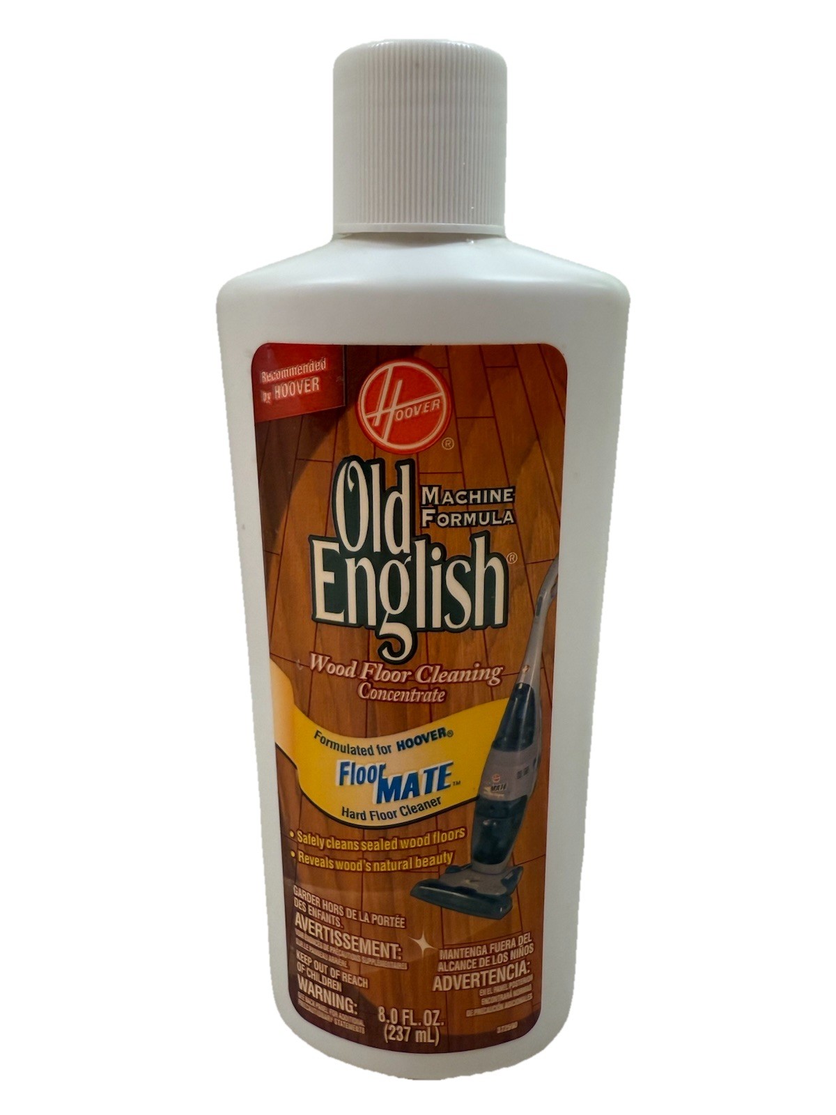 2 Bottles HOOVER Old English Wood & LYSOL Floor Cleaning Concentrate Floormate