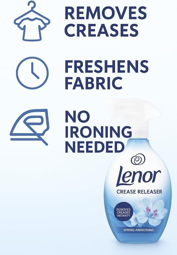 Lenor Crease Releaser Spring Awakening 500ml Wrinkle Remover Spray