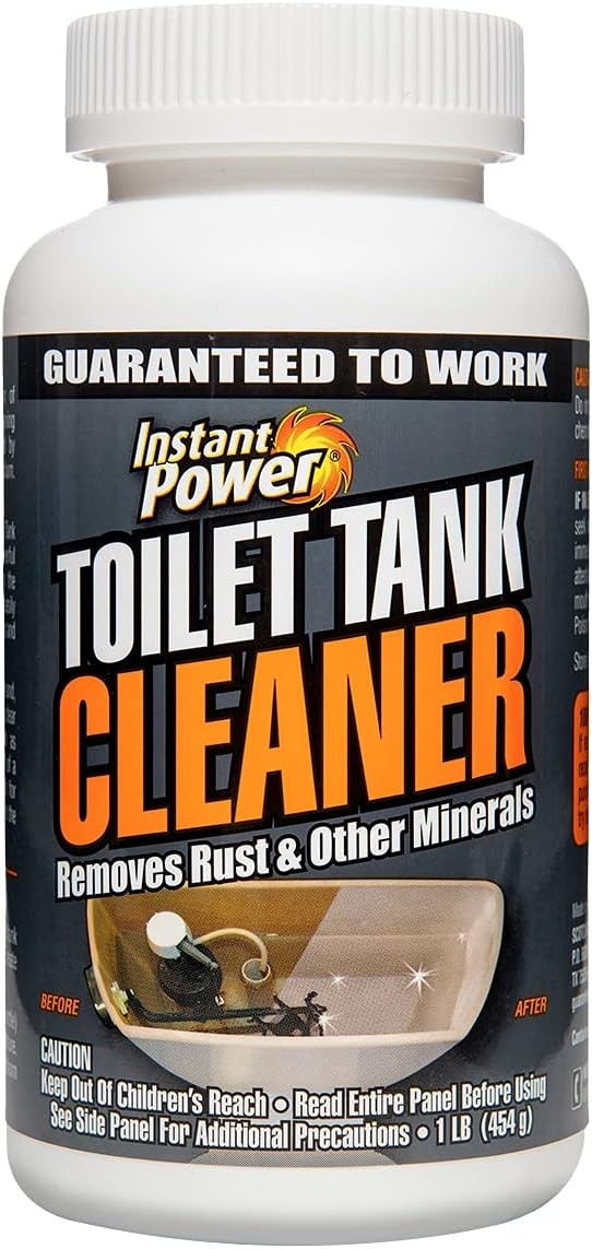 Instant Power Toilet Tank Cleaner –Bathroom Toilet Cleaning Powder,16Oz (Pack 1)
