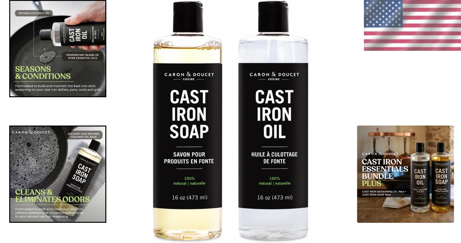 Natural Cast Iron Cleaning & Conditioning