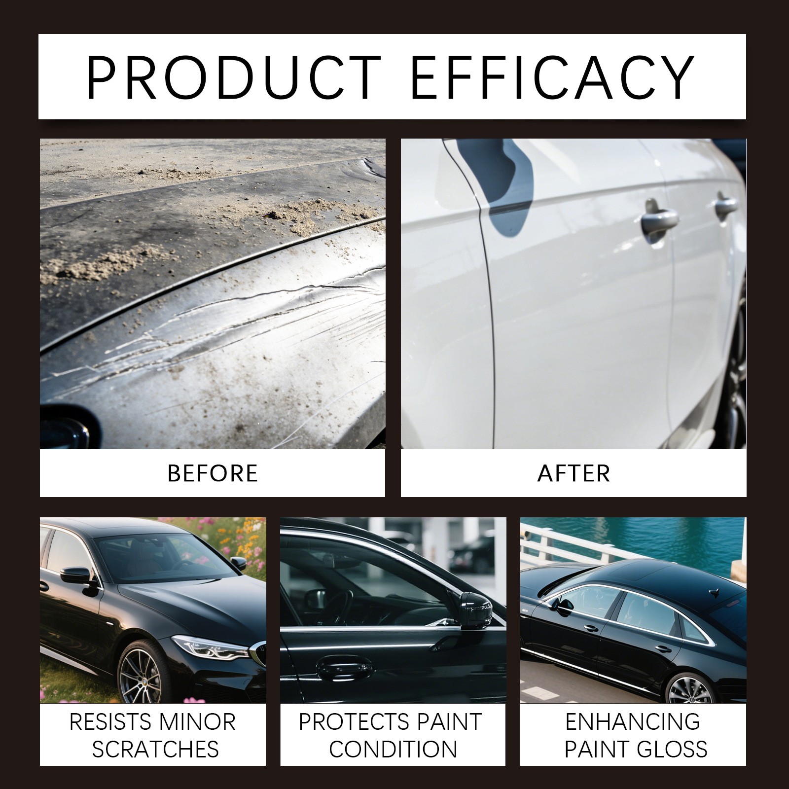 1~3PCS Nano Quick Coat Restore Spray Fast Coating Protection for Car 120ml
