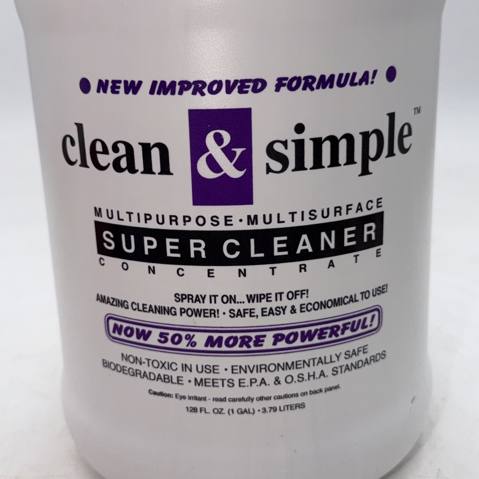 All-Purpose Household Cleaner Clean & Simple™ SUPER CLEANER Concentrate