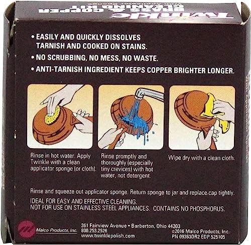 Metal Polish Kit For Brass Copper Cleaning Polish Tarnish Remover
