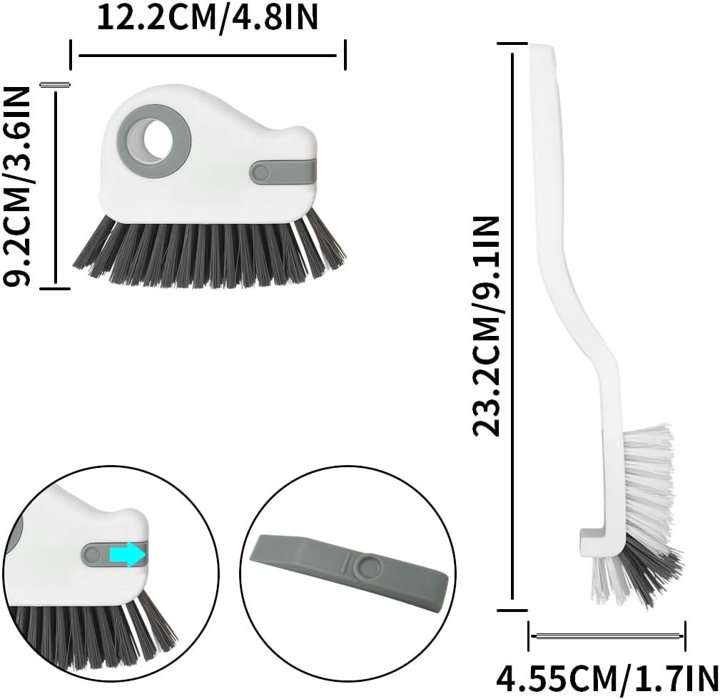 High-Quality 2-Piece Cleaning Brush Set – Effortless Dirt Removal for Your Home