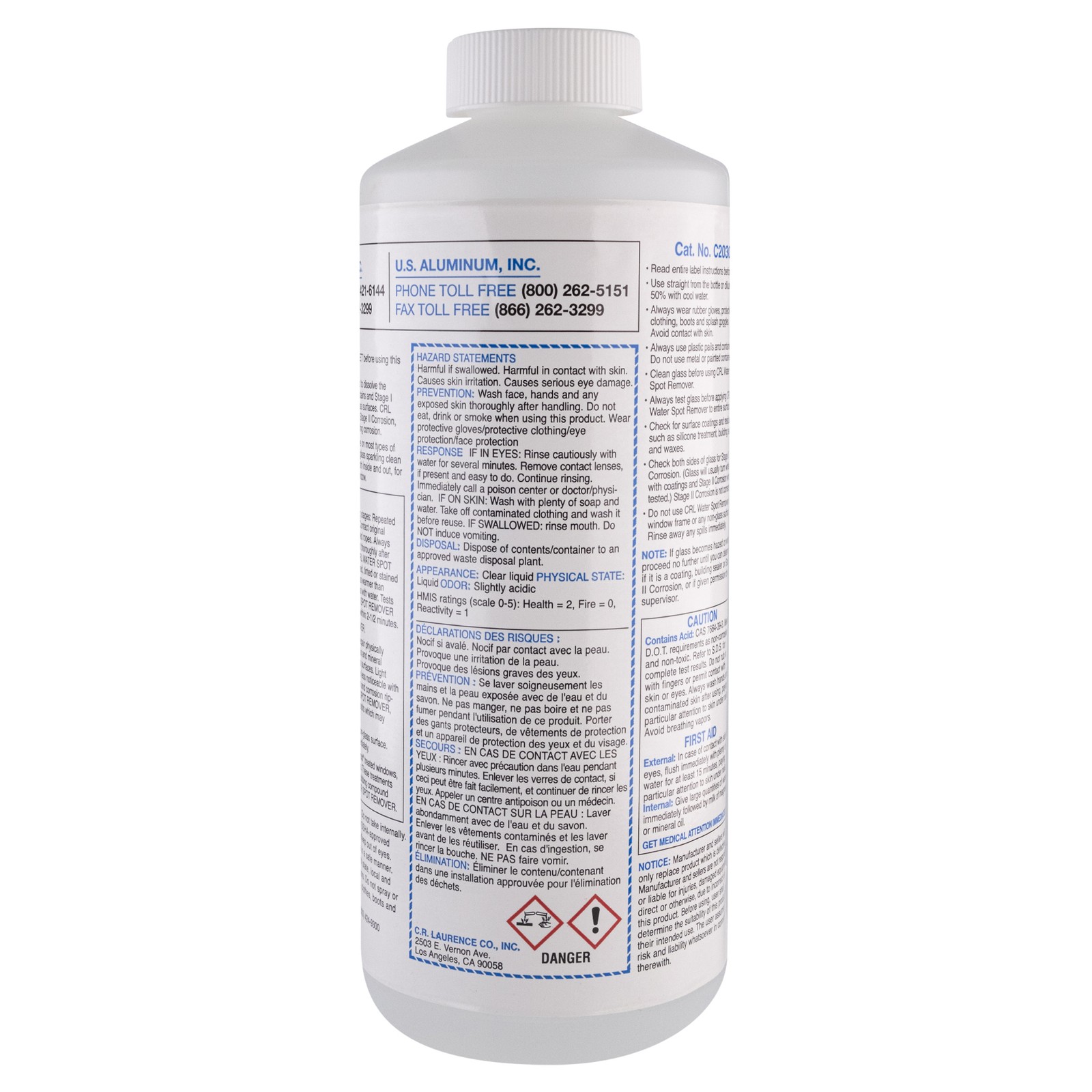CRL C2030 Water Spot Remover – Quart Bottle