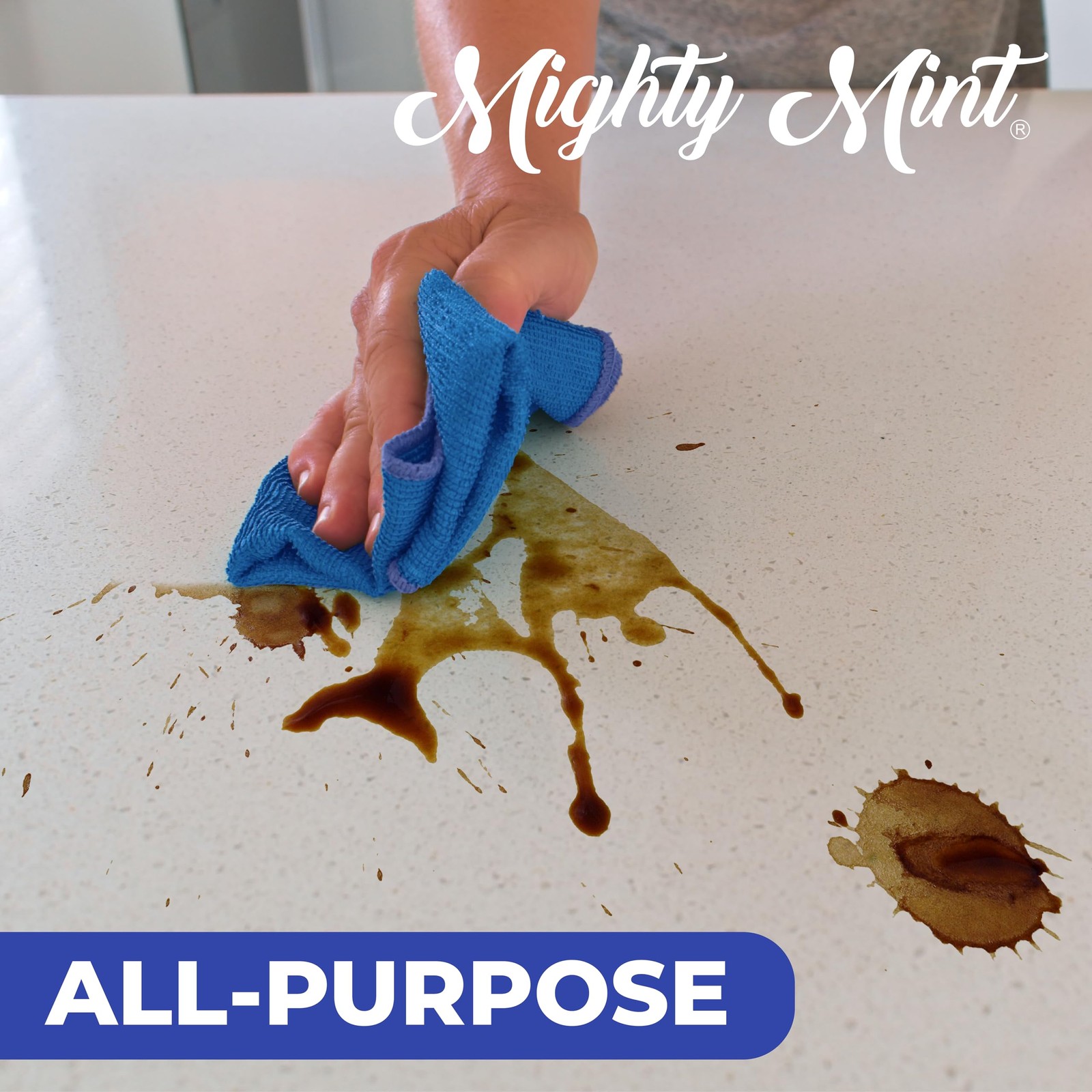 Mighty Mint All Purpose Cleaner Spray Plant Based Multi Surface Cleaning for
