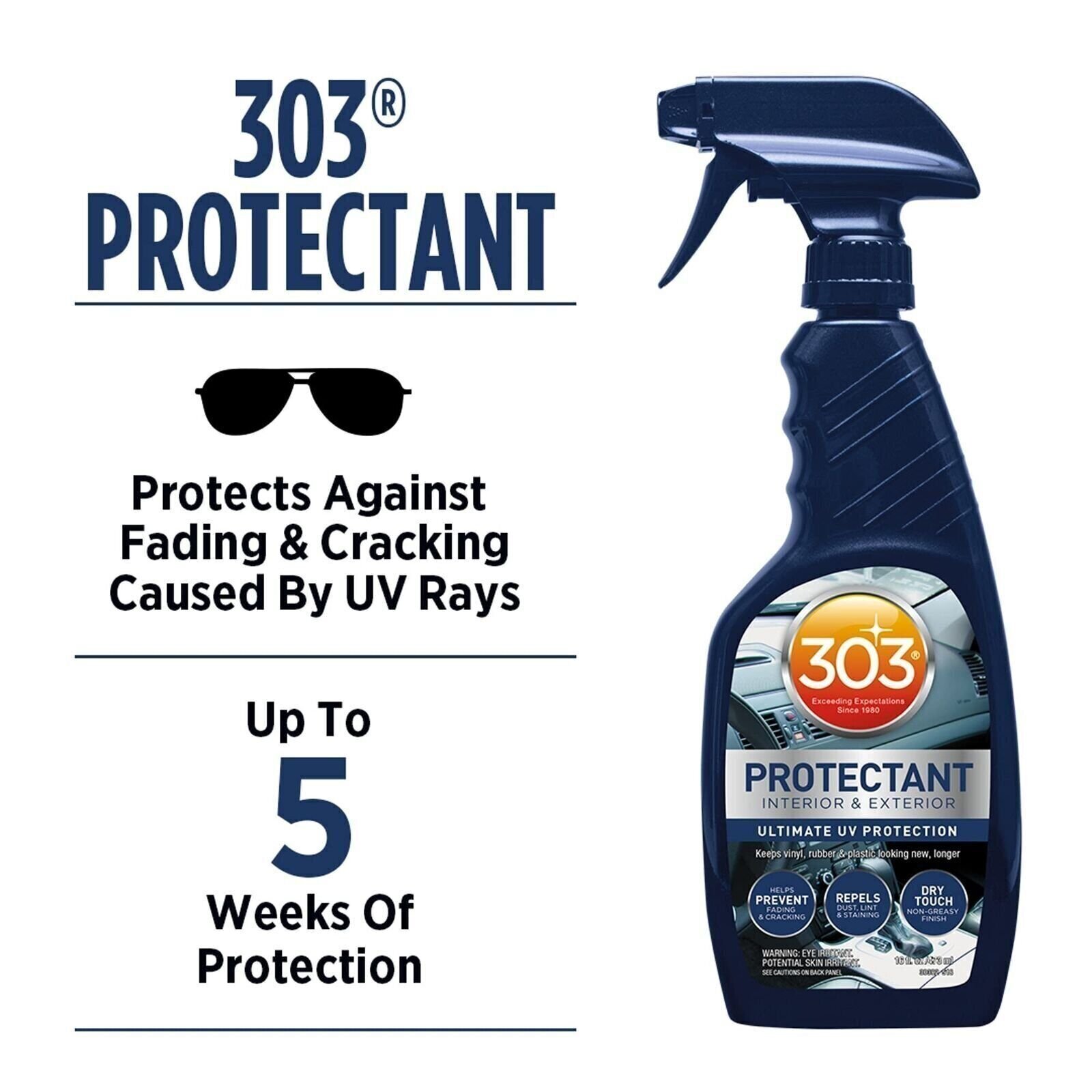 303 Automotive Protectant – Provides Superior UV Protection, Helps Prevent