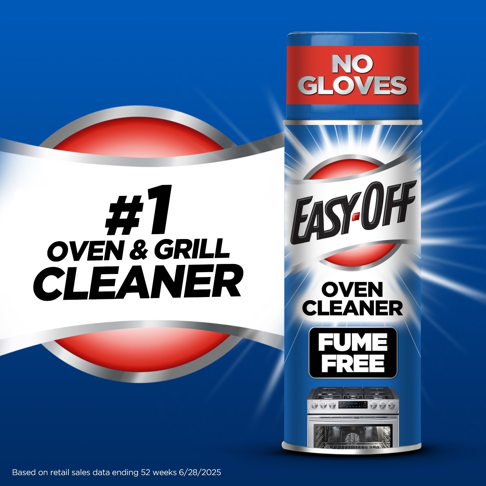 EASY-OFF Fume Free Oven Cleaner Spray Lemon Scent Foam 14.5 Oz 1 Count