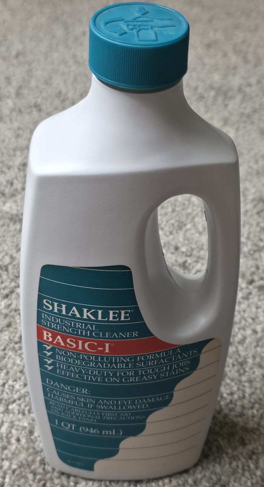 Shaklee Basic-I Industrial Strength Cleaner Concentrated Formula Approx. 27 oz.