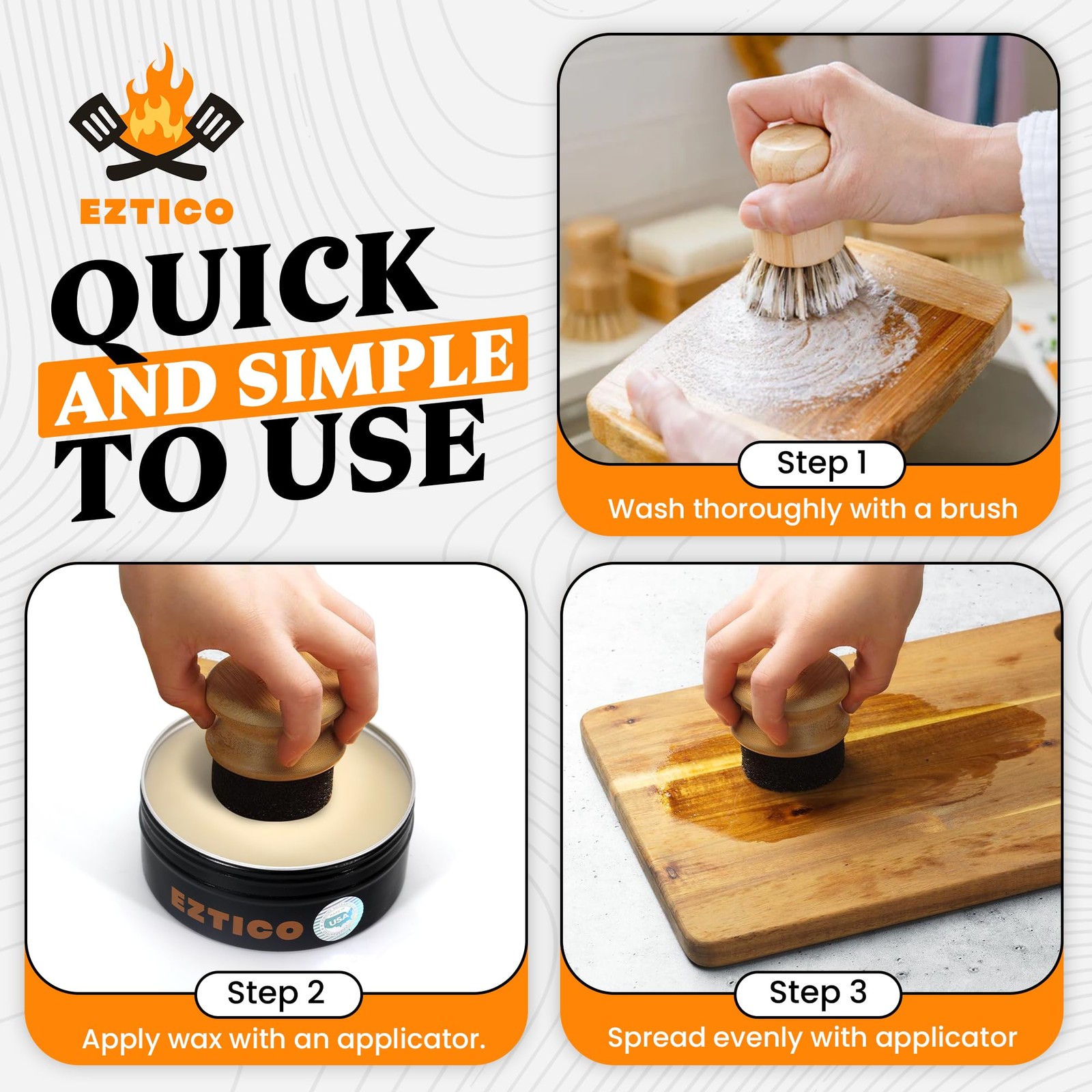Cutting Board Wax & Board Butter Kit
