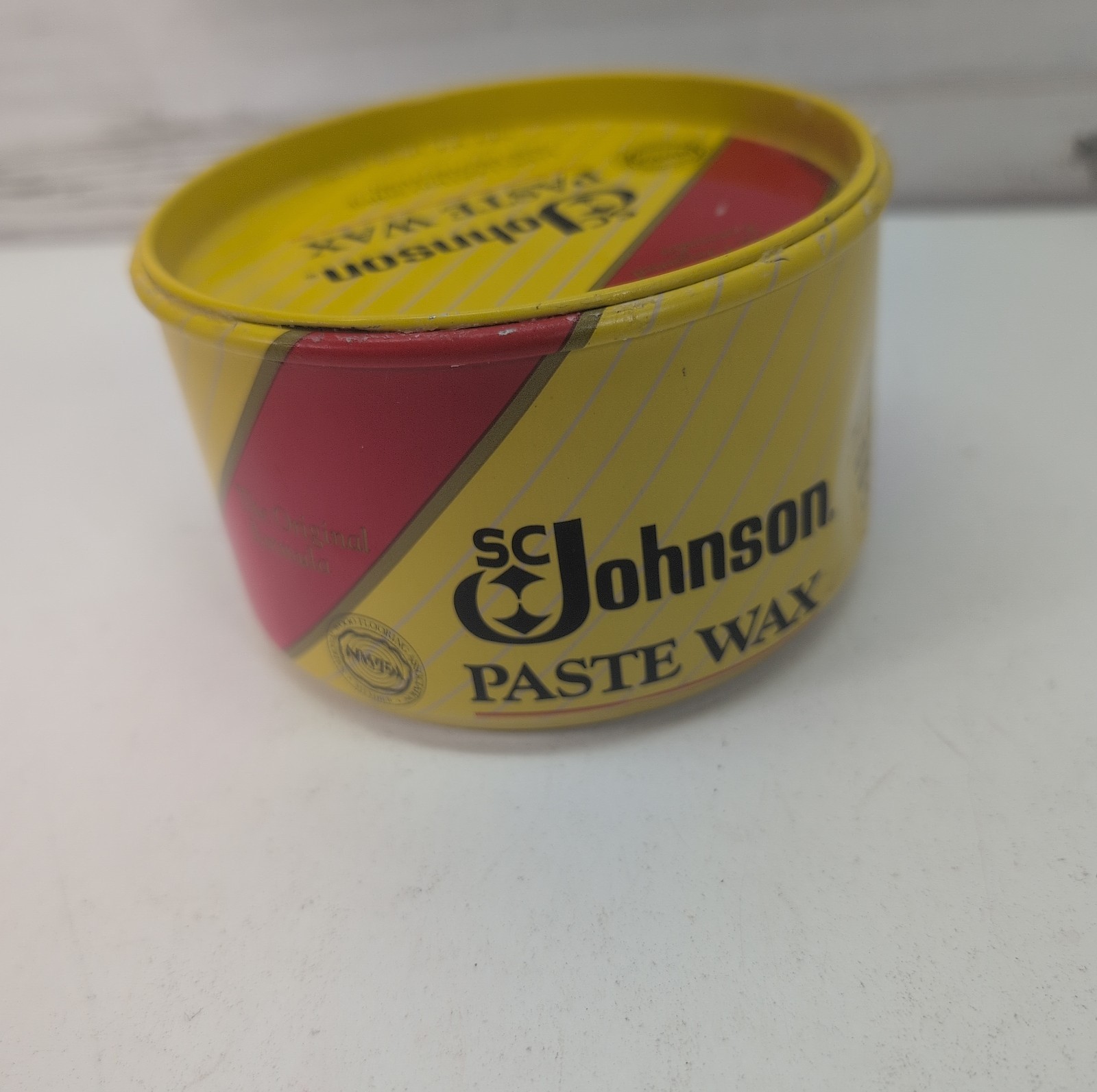 SC Johnson Paste Wax Original Formula 1 lb Can Discontinued 512g